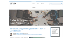 Desktop Screenshot of laboremploymentperspectives.com